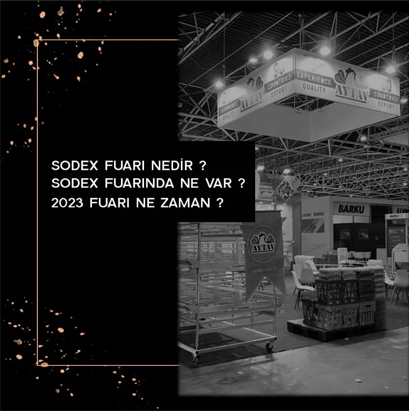 Sodex Fuarı Nedir? Sodex Fuarında Ne Var? 2022 Fuarı Ne Zaman? 8 Sodexfuari Nedir
