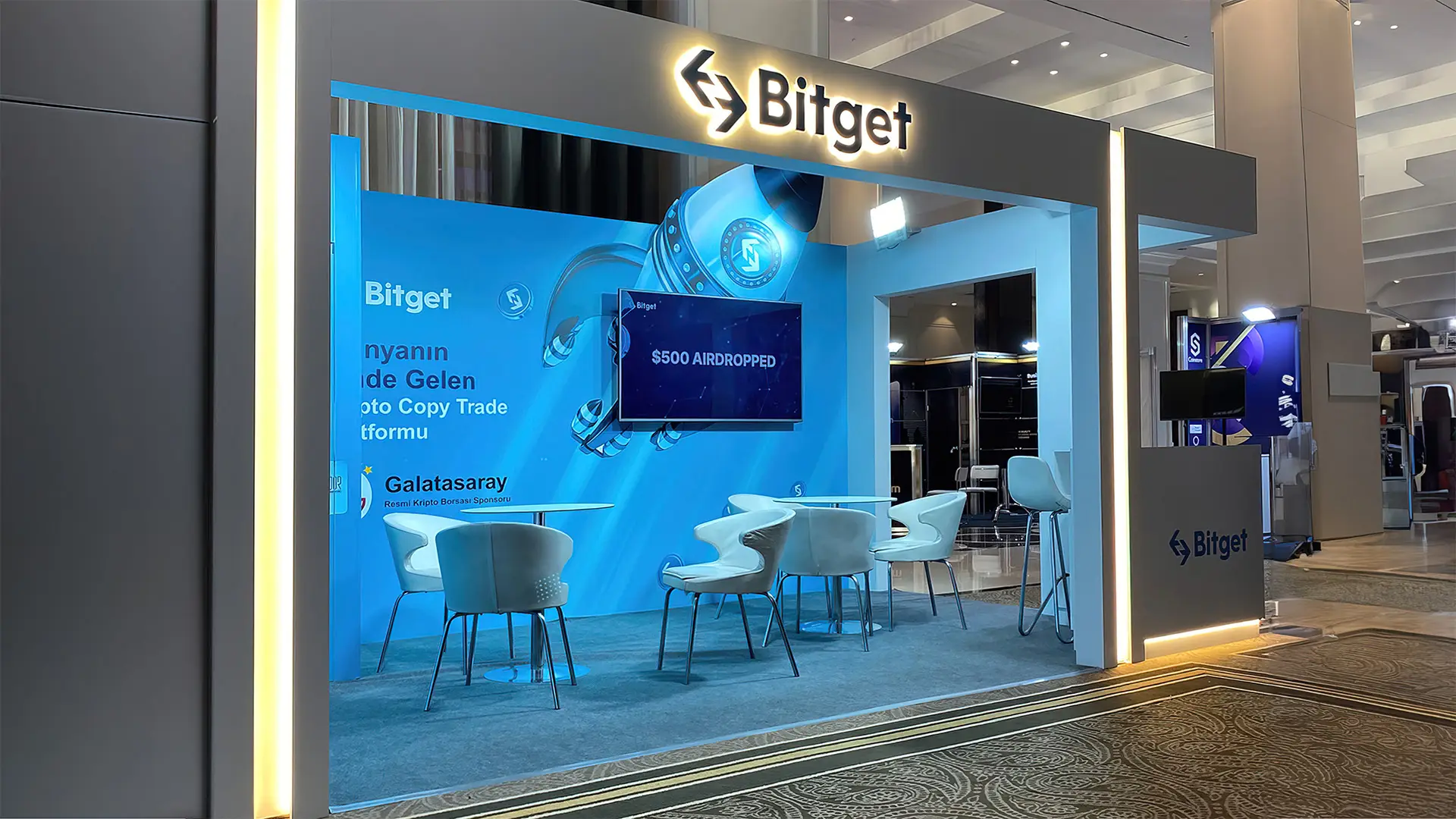 Bitget Fuar Stand 3