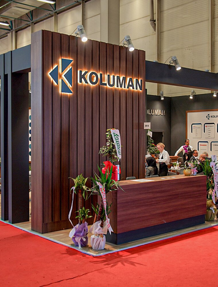 Koluman Plastik - Plast Eurasia 10 Ahşap Fuar Standı